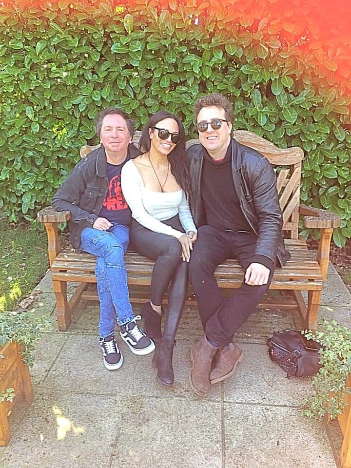 Visiting Mr Bolan At Golders Green with my Bolan Buddies :-)