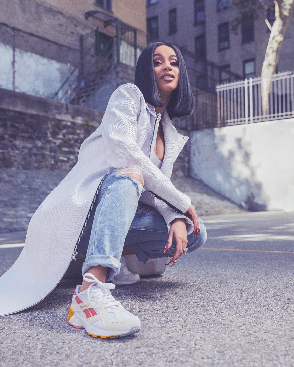 cardi b reebok ad