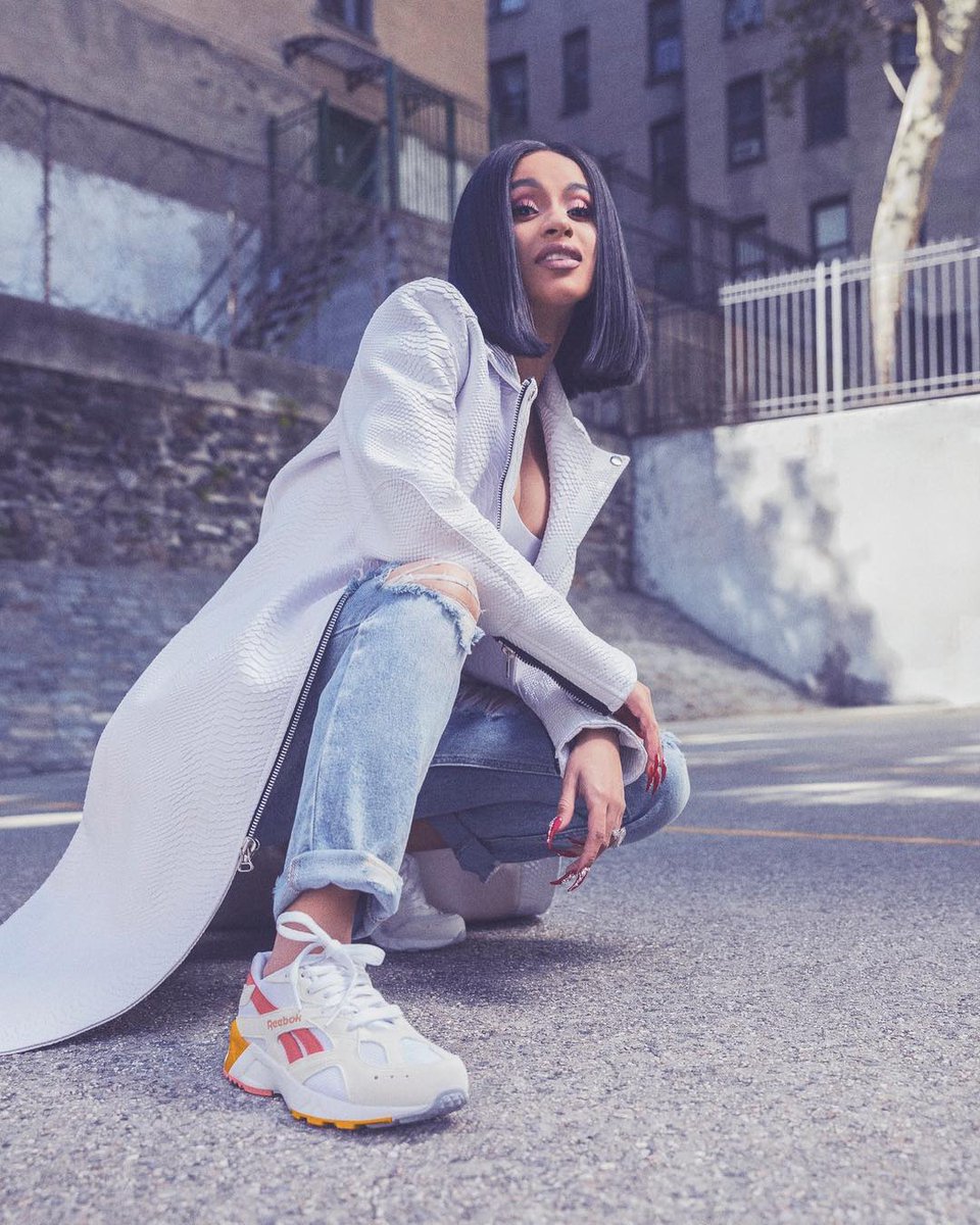 reebok cardi b ad