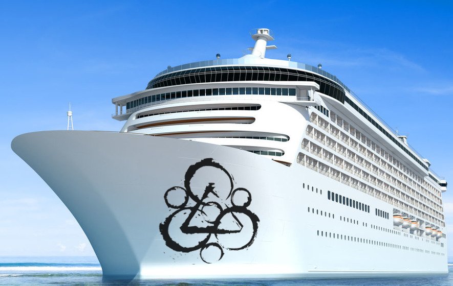 Coheed's tweet photo. COHEED VACATION?
Picture this: 2,200 fellow COTF, friends and family with us - hanging out for 4 days of Neverending fun.
A Coheed Cruise would be a huge undertaking for us and a giant commitment from you, so is this even a good idea? 
Let us know:
https://t.co/KYfUe7RcMI https://t.co/uzKEWTAh7j