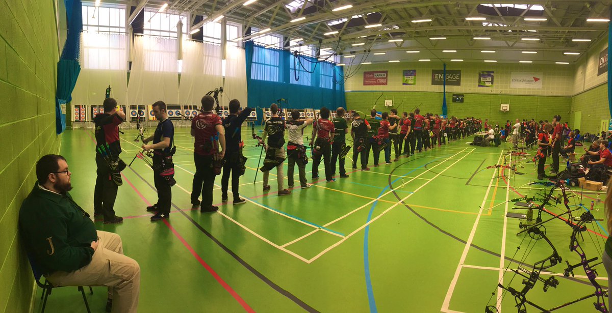DMUArchery's tweet photo. Congratulations to our four archers who will be traveling to the finals; Chris Norwood (men's barebow), Tia Mulholland (woman's barebow), Joanna Clapka and Ffion Edgeley (woman's Recurve) #WeAreDMU #archery #BUCS https://t.co/HP3i5zC7xk
