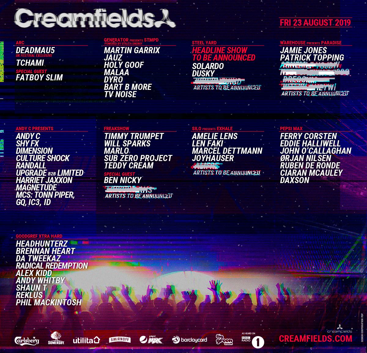 Creamfields 2024 2021 tickets