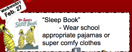 MOwenlibrarian's tweet image. PJ Day is Tomorrow @_HFESOwls #ReadAcrossAmerica19 #TooFun!