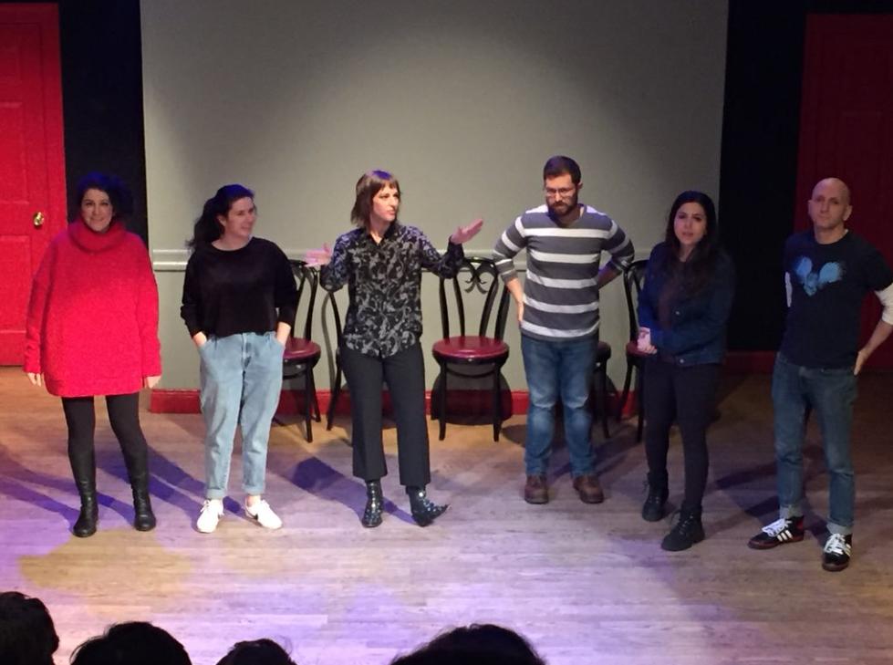 Here’s a little #ThrowbackThursday from <a href="/MeChrisGriggs/">Chris Griggs</a> and the graduates of Level 2 Improv! 

Sign up now and get in the next picture: thepit-nyc.com/events/level-2…