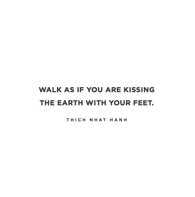 FRANKStationery's tweet photo. Nothing like a bit of gratitude to snap you out of "the rat race". Walk as if you're kissing the earth with your feet.  💋 👟 👠 👡 https://t.co/1tOwAKgILb