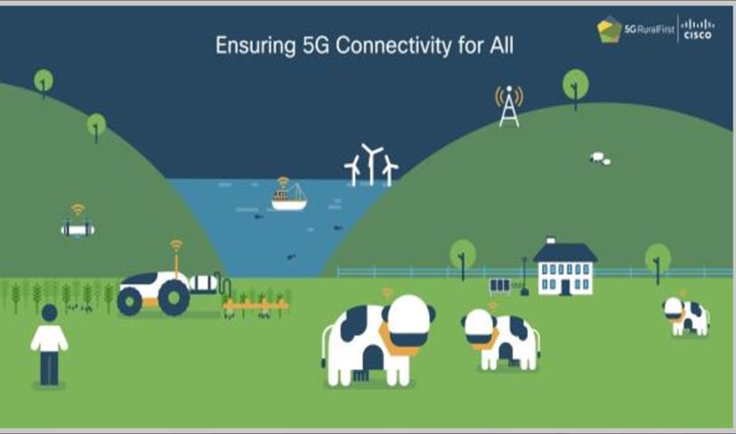 AgoryachAlex's tweet image. Holy cow! With 5G RuralFirst farmers can detect eating patterns, rumination &amp;amp; fertility of their cows through IoT monitoring on collars and then access this data from any device. Come see a demo at the Cisco booth at MWC! We&apos;re jumping over the moon at this innovation. #CiscoMWC