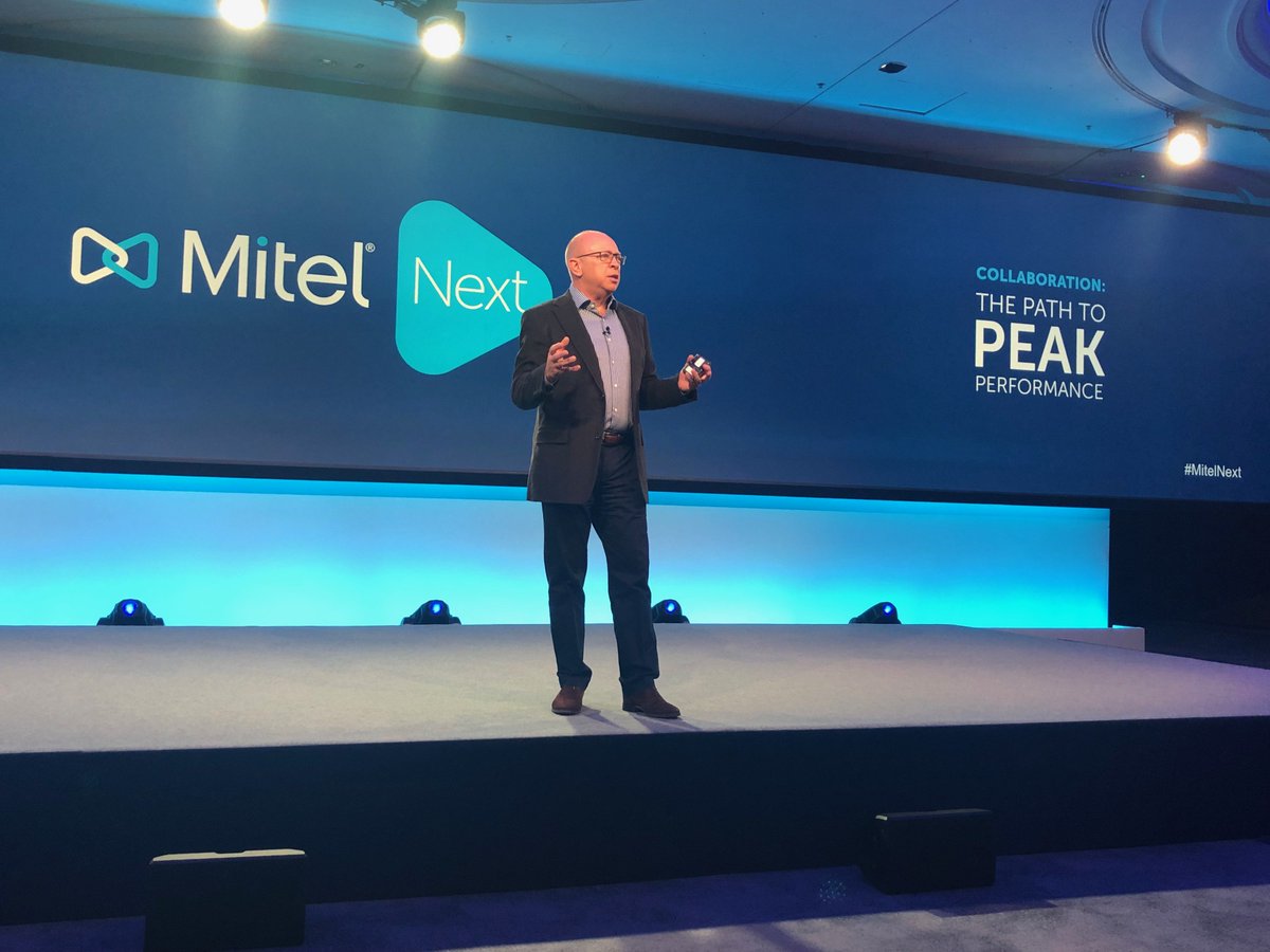 Jeremy Butt is opening #MitelNextLondon: "We have a stellar 53 countries  represented and 445 partners in the room!"  Stay tuned for live updates!
