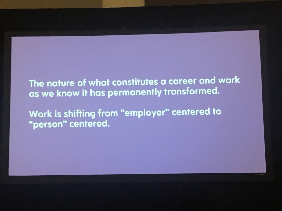 SarahTerrelonge's tweet photo. ⁦⁦@james_arsenault⁩ of @Ceridian discusses the shift from being employer centered to being people centered as we transform for the #futureofwork #CBoCHR https://t.co/gZIoKaUOEe