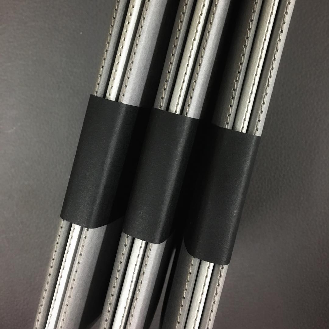 RealtPaperLtd's tweet photo. Loving @PressisionLtd’s new set of three beautiful notebooks, covered in @colorplanpapers Dark Grey, Smoke and Real Grey with a Granular embossing in 270gsm. Inner sheets are Colorplan White Frost individually printed with 5mm dots, grids or lines. #granularembossing #embossing https://t.co/W1zkVivTJx
