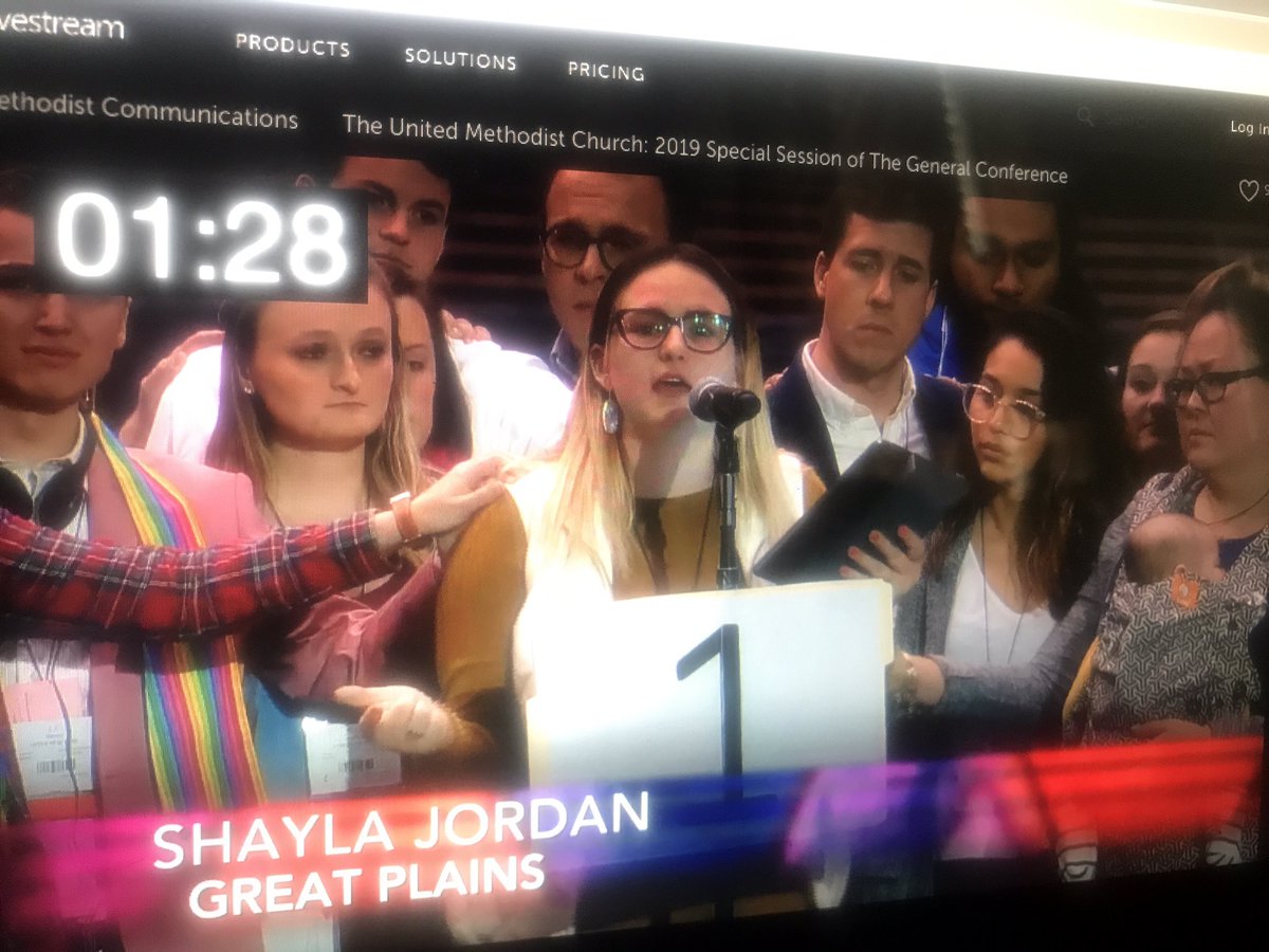 MJKirby7's tweet photo. Come Holy Spirit! 🔥 We must find a way forward! ❤️ #GC2019 https://t.co/0IlkQvW7l3