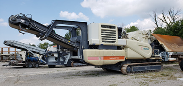 PMICompany's tweet photo. The Metso LT1213 portable track mounted plant is easy to operate and flexible to meet your operation requirements. PMI has a full line of portable plants ready to rent today.  Call us at 800-860-1523 for all your rental equipment needs. https://t.co/hM6gXqvxTy ! #PMIRental https://t.co/nzsH7wSoTU