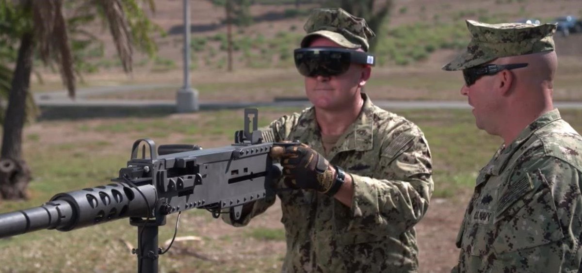 bjeaglefeather's tweet photo. VR Scout Microsoft Employees Aren’t Happy About $479M HoloLens Military Contract: The companies CEO & President stand by their decision to license HoloLens technology to the US military.… https://t.co/eqUzwFR7ct #News #IntegratedVisualAugmentationSystem #Microsoft Via @VRScout https://t.co/HI7Yb6BaFd