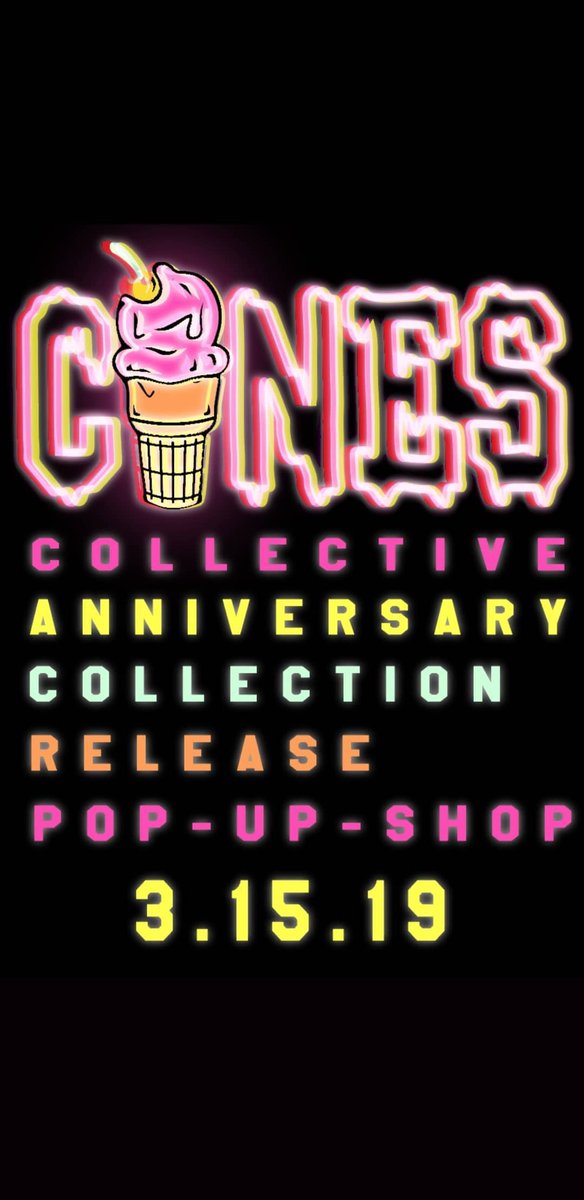 CONESCollective's tweet photo. Dont ever say we never told ya put it in your calendar. https://t.co/b6NYKa0tzM