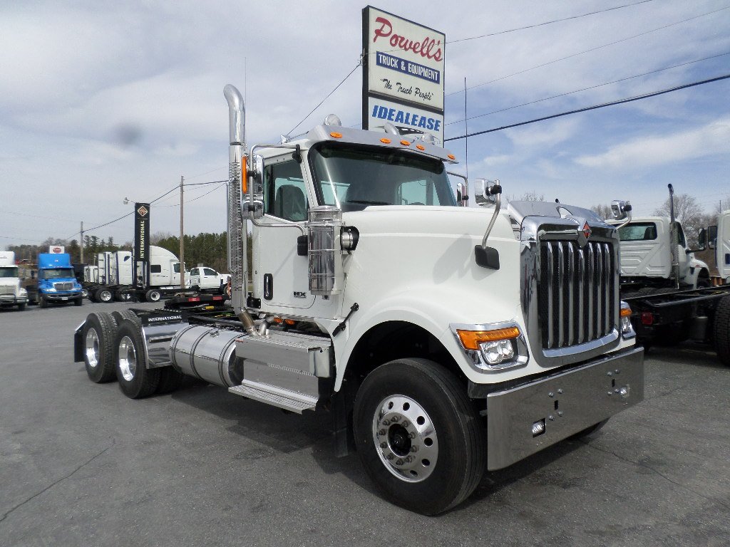 PowellTruck's tweet photo. It's FINALLY Here!! The new 2020 International HX520 has so many AMAZING features that make it the perfect multipurpose truck for your fleet!!! Come by or give us a call at (434) 821-5935 to see this great truck! #powellstruck https://t.co/387tntdIeM