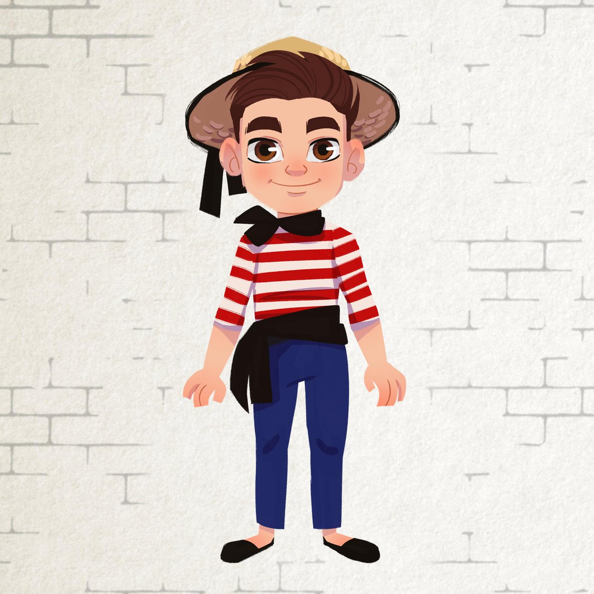 subwaysurfers's tweet photo. #ConceptClass 3: From sketch to 3D - it's MARCO! Fun fact: @Pernilleoe created the original colored character design when she worked here at SYBO. Which artists and illustrators inspire you?
#sybo #conceptart #subwaysurfers https://t.co/yNZxlre641