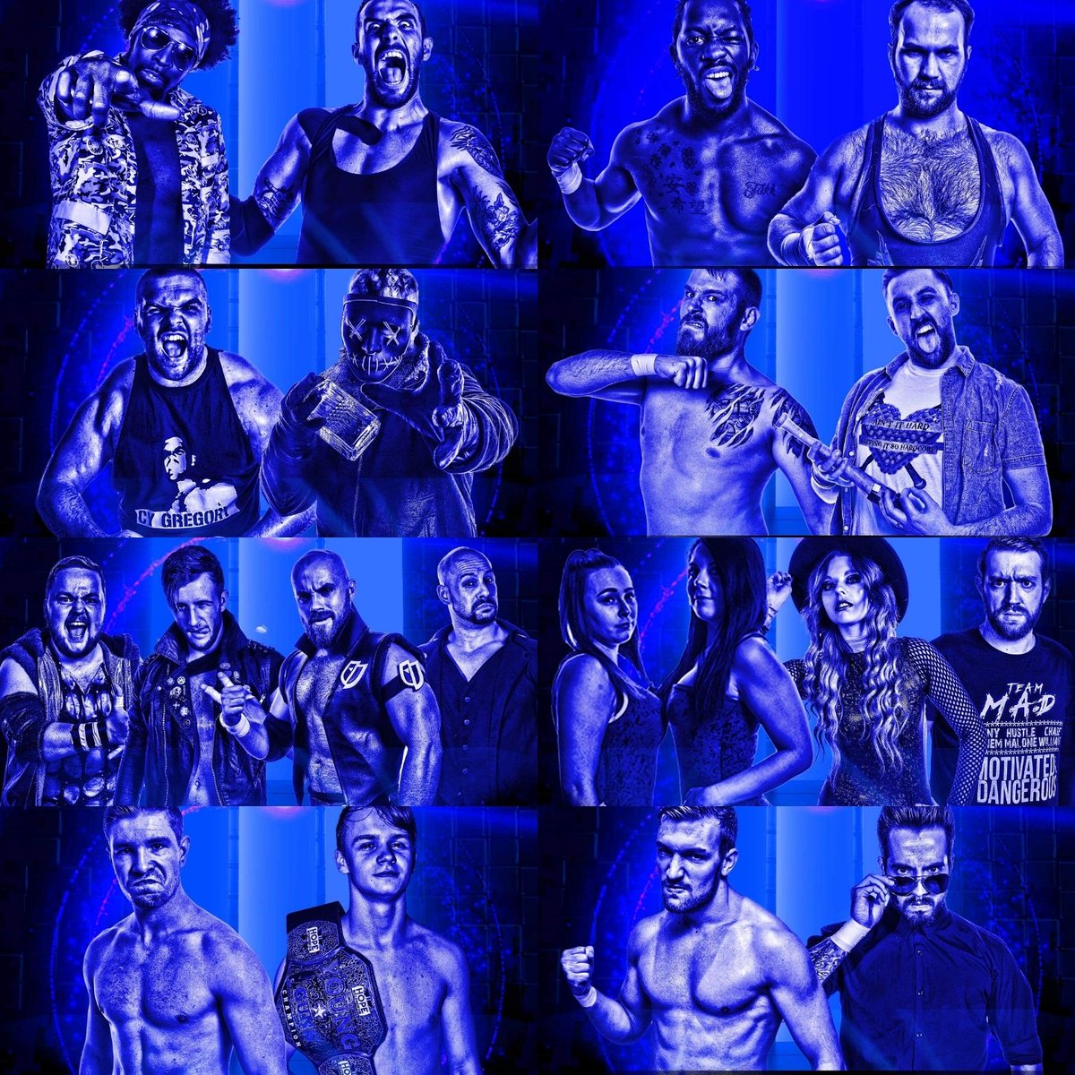 JGreenwoodRef's tweet photo. @HOPEWrestling 2/3
@SugarDunkerton v @EddieDennis1986
@manlikebanks v @KyleofKings #CyGregory v @MaloneHustle
#MarkSanders v @TheJackCave
@TimLeeTV v @OBEYBrookes v @JakeMcCluskey v #DaveDeville @Ivy_TheMonsters/@RubyRadley v @JaydeWrestler/#ChaseWilliams
And more! #Leicester https://t.co/llUxTj6Dmx
