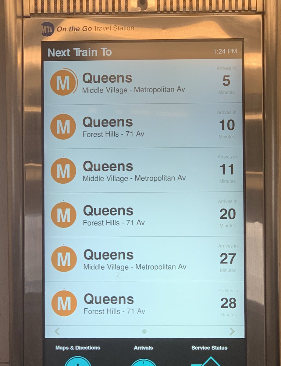 MTA subway signage