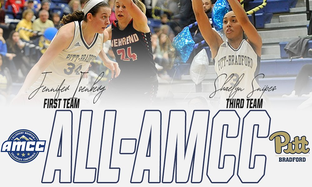 WBB | Congrats to Jennifer Isenberg and Shaelyn Snipes of <a href="/UPB_WBB/">UPB WBB</a> on earning All-AMCC honors! 

Isenberg lands on the First Team and Snipes on the Third Team! 👏🏀

📰 | bit.ly/2U5mAbb