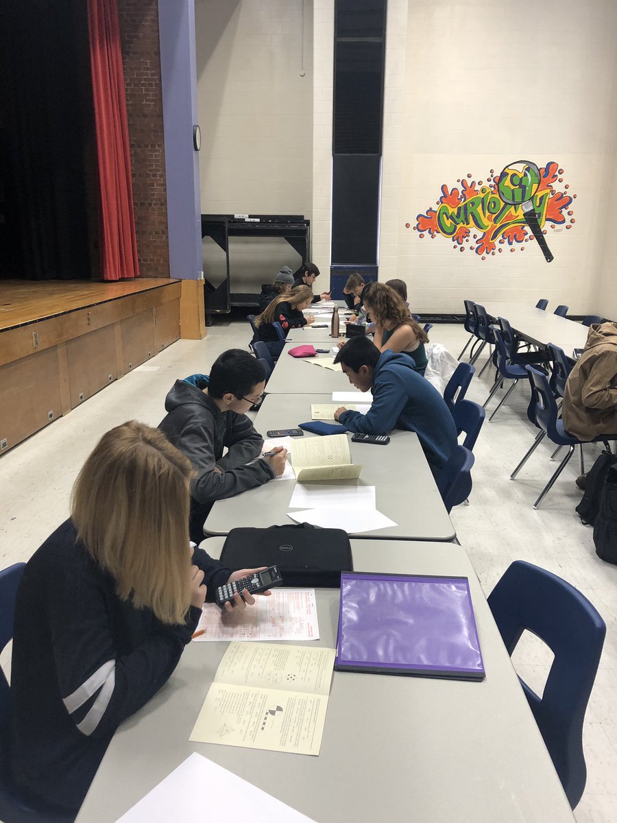 MrRayTLDSB's tweet image. Grade 9,10 and 11 students writing the Waterloo Math Contest. Gotta love when students voluntarily sign up to do a math test. #Mathlete #PascalContest #TLDSBlearns