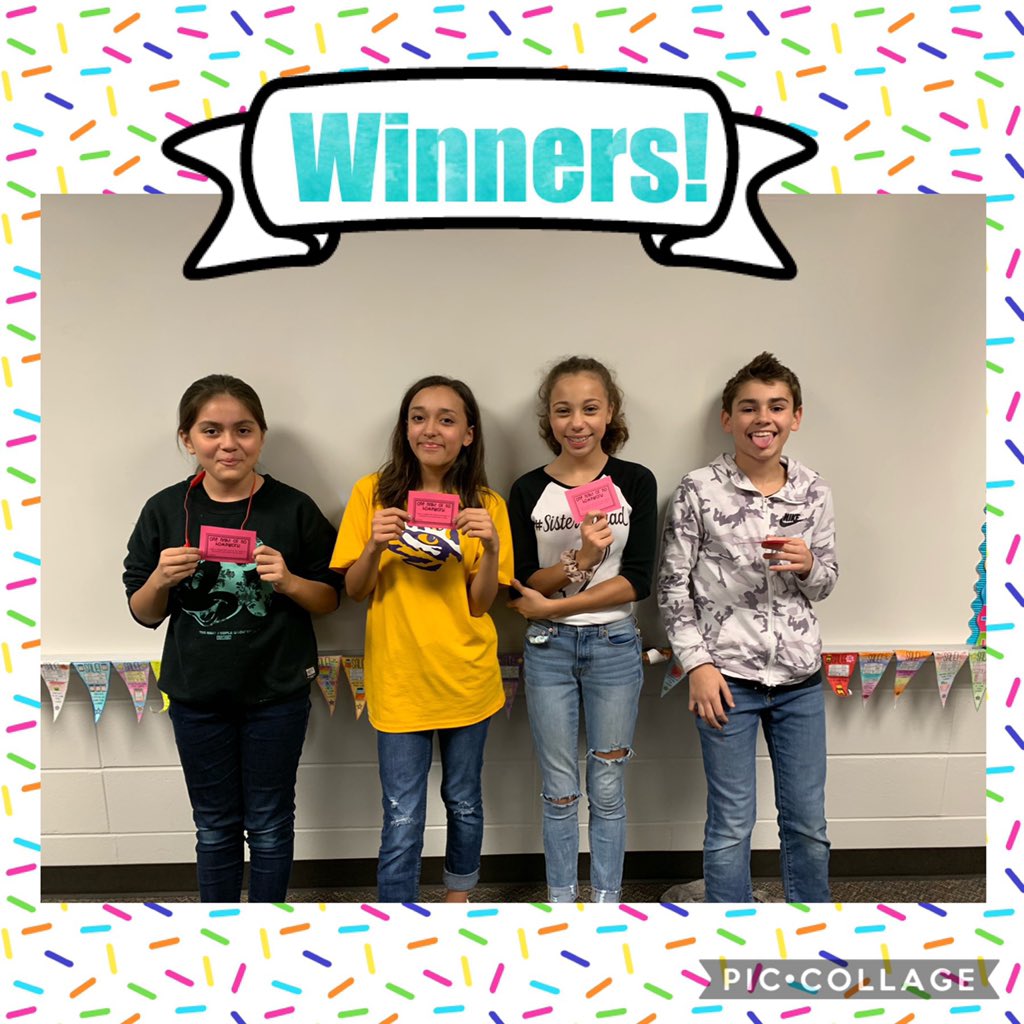 LSmithKISD's tweet image. Winners of our composite figures race war!! #freehomeworkpass #mathisfun #HISMustangNation #sixthgrademathrocks #kleinmath