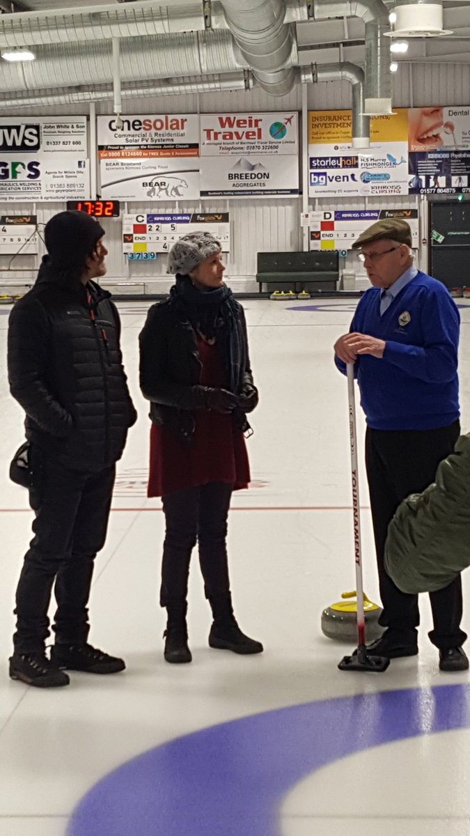 One for the fans of #WalkingDead #Ridewithreedus we had the pleasure of welcoming #NormanReedus and #MelissaMcBride to #KinrossCurliing while they were in Scotland.#DarylDixon