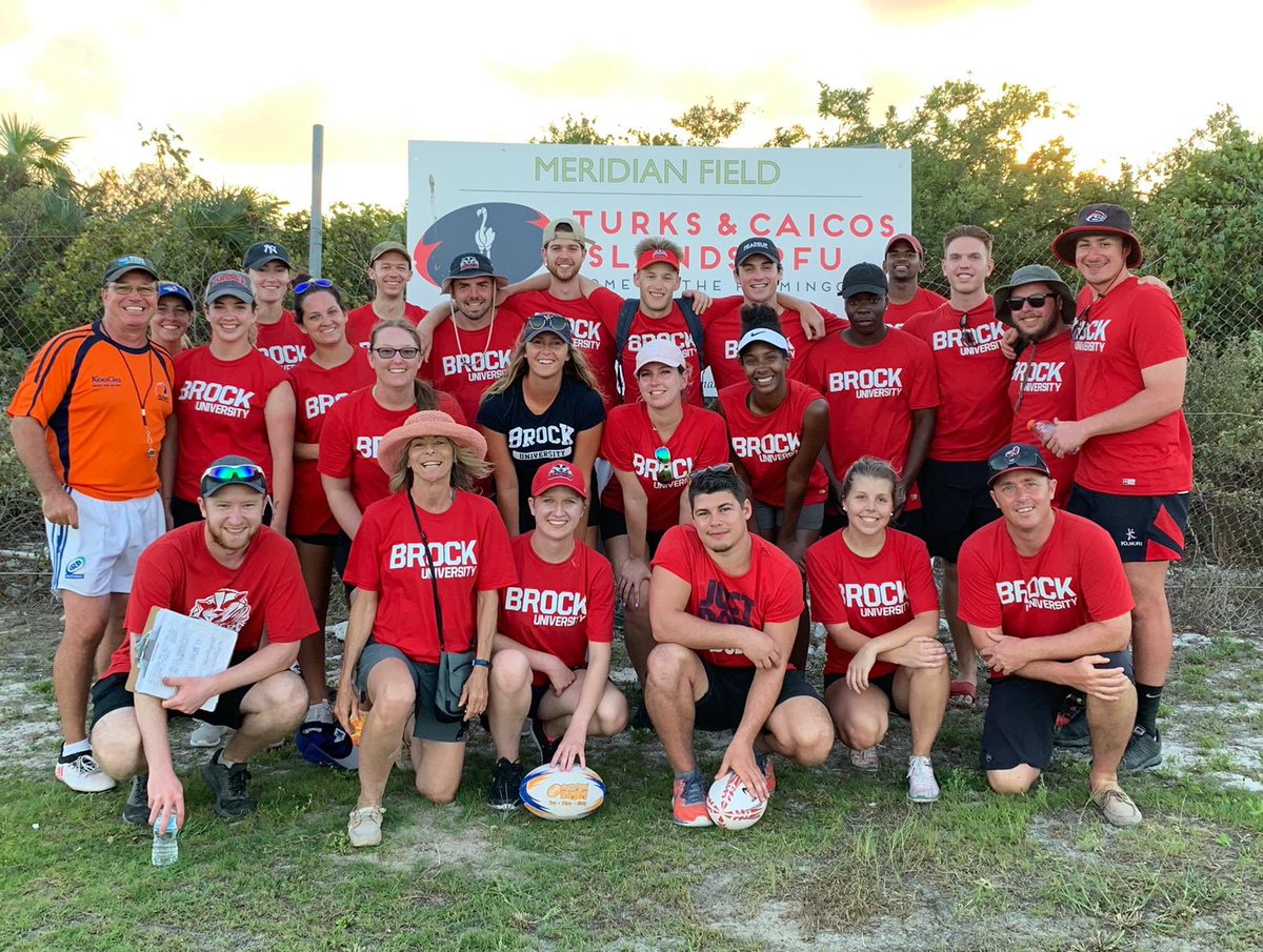 BrockSPMA's tweet photo. As reading week has come to an end so has the Sport for Development Field Work course. The students truly got a taste of Experiential Learning working with the Turks and Caicos Islands Rugby Football Union. The rugby festival was a huge success both on and off the field! https://t.co/5Mw5g7mjxh
