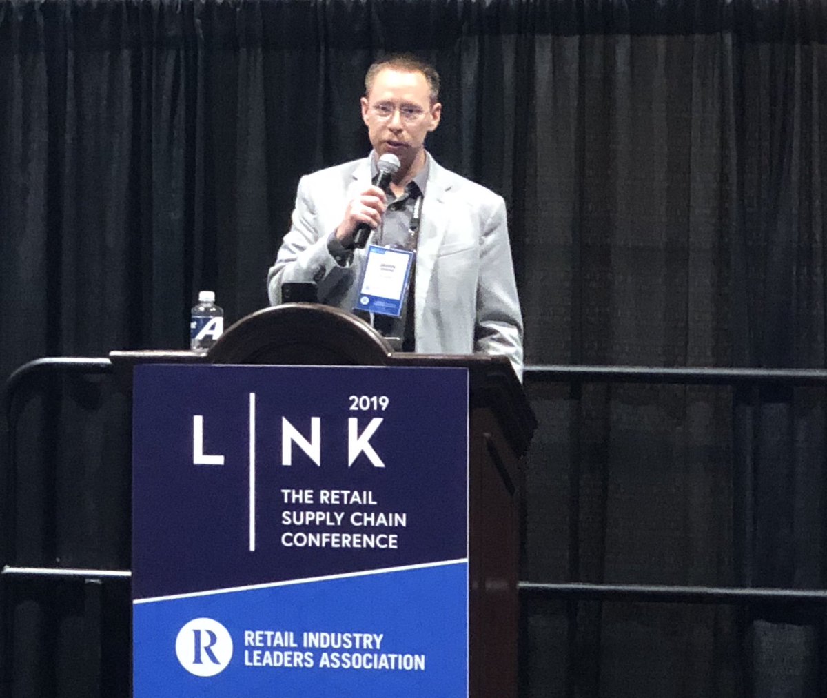 Day 2 of @RILAtweets #LINK2019! 

Co-Founder Jason Rosing hits the #RILAlink stage to give his pitch on Veridian’s recent innovations 💡
