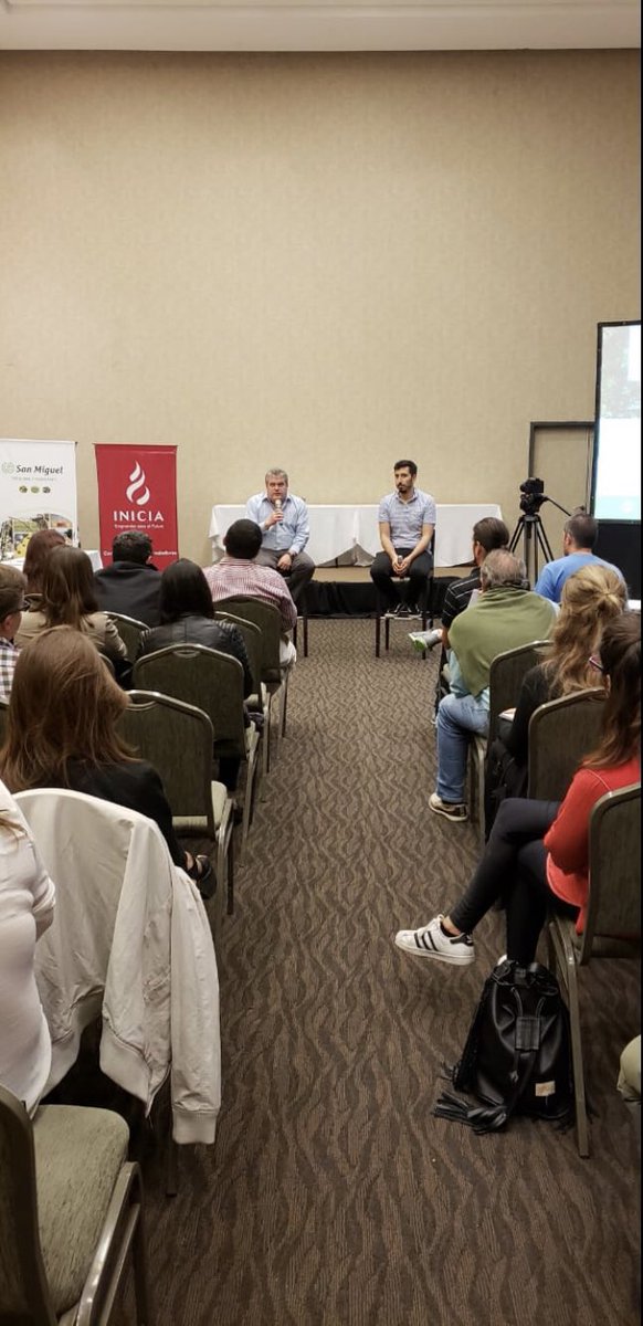 SanMiguelGlobal's tweet photo. #Ahora
Mientras el jurado del #ConcursoEureka delibera para seleccionar a los 3 equipos ganadores, Jairo Trad y Tomas Peña de #TheYieldLab comparten su experiencia con los emprendedores https://t.co/HNdt4ISADd