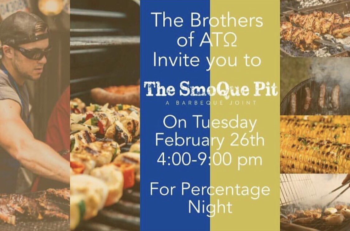 Everyone come out for a great time and some awesome food!