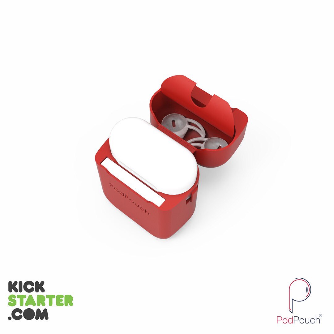 pod_pouch's tweet image. Our PodPouch Airpods case has silicone war wings INCLUDED! And nicely stored in the lid, you can’t get more organised than that. 
Pledge from £7 now on kickstarter.com/projects/16956… #airpods #airpodproblems #airpodsusers #apple #kickstarter #podpouch #airpods #apple