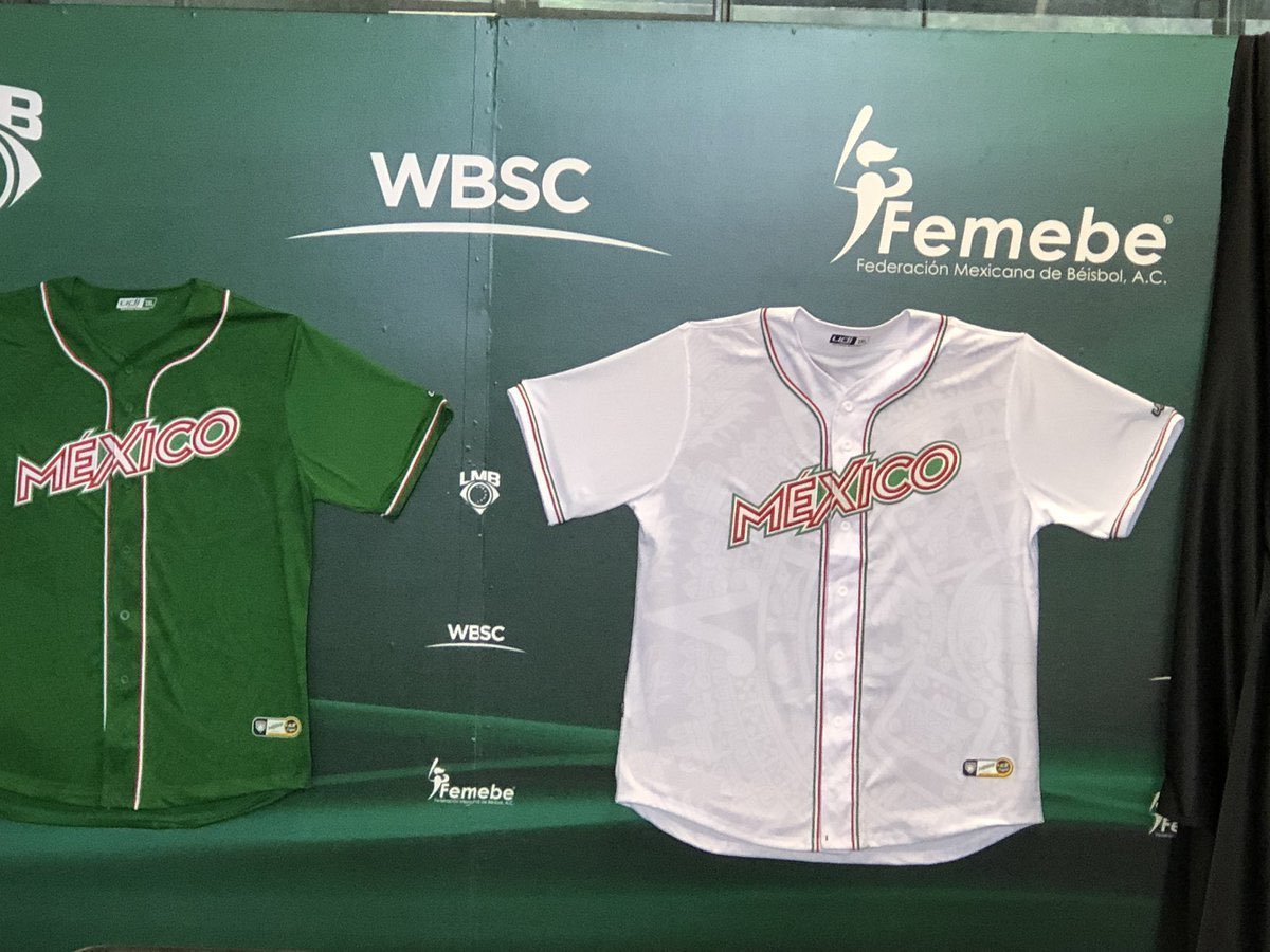 mexico baseball team jersey