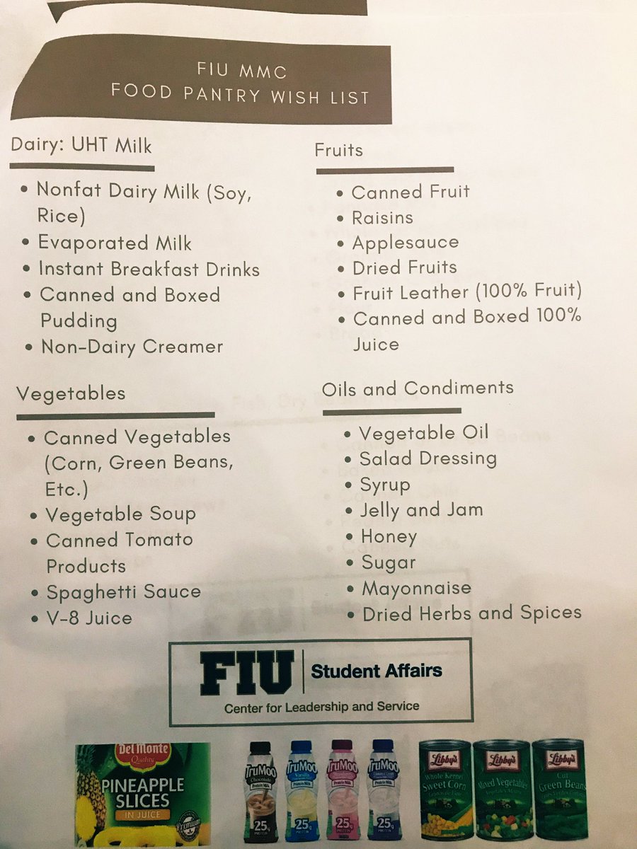 Join us tomorrow (2/27) on the GC Lawns from 12-2 PM to raise awareness about Food Insecurity and the FIU Food Pantry, all while raising donations for the food pantry! A FREE Vicky’s meal will be provided to those that visit all stations!