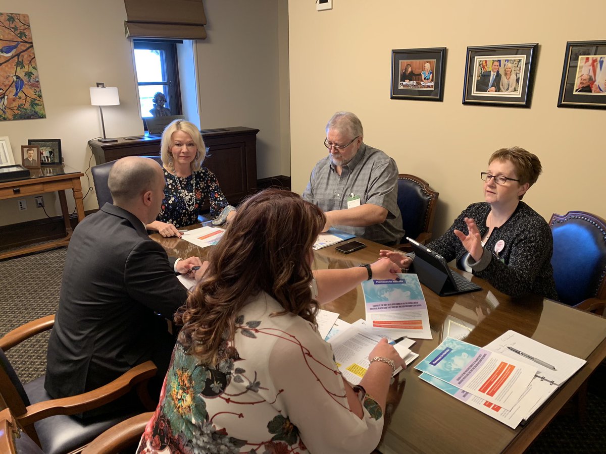 Meeting with Candice Bergen MP in Ottawa #canlab #clclobby2019 #pensions #pharmacare #ibew2085 #ibew #candicebergen