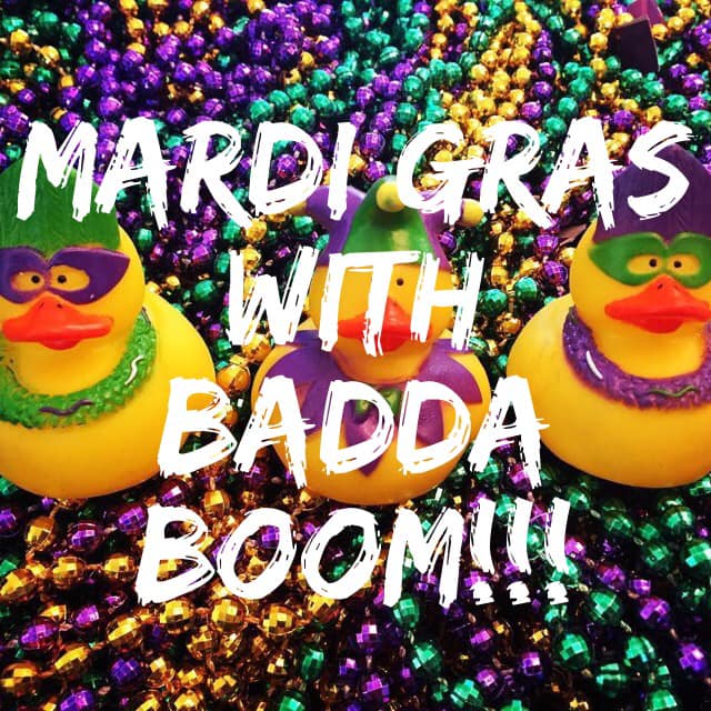 It wouldn't be Mardi Gras without Badda Boom Brass Band and beads! We've got 'em both. March 3 from 3-6PM in the Beer Hall.