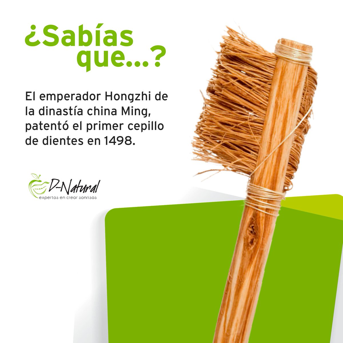 D_Naturalmx's tweet photo. Un invento que cambió por siempre nuestra salud bucal. Recuerda que junto a @D_Naturalmx, este pequeño es el mejor amigo de tus dientes. https://t.co/FZhQlen6ht