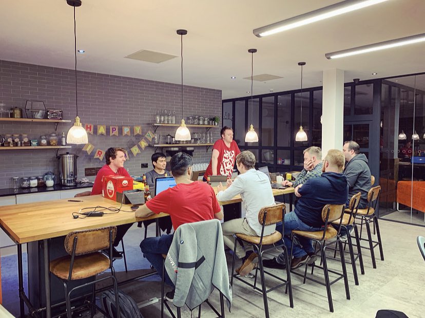TramshedTech's tweet photo. #Adgistics are hosting their very first meet-up event on JS Coding.

A huge welcome to everyone. 

#Cardiff #CardiffMeetup #Coding #Tech https://t.co/07aLnknYMN