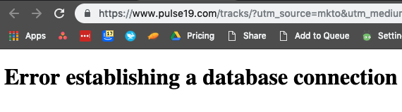 CVSAdam_'s tweet photo. @GainsightHQ Looks like we have a broken link in the Pulse email I just received!

"Learn more about Pulse Tracks" gets me this: https://t.co/jSrJUrvLKE