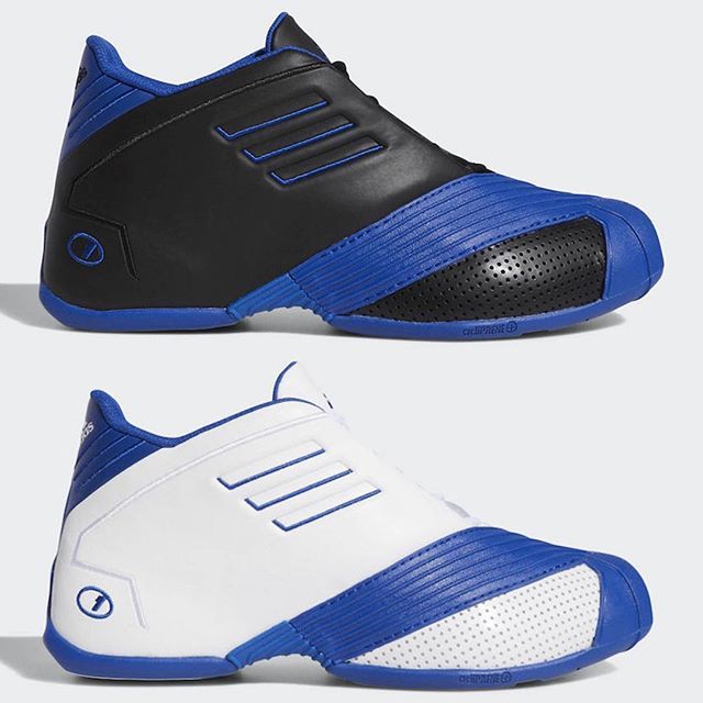 kicksonfire's tweet photo. adidas is giving us two Orlando Magic-inspired colorways of the T-MAC 1 this weekend. Who owned a pair of these back in the day? #kicksonfire https://t.co/KOOQ3Aa4Ms