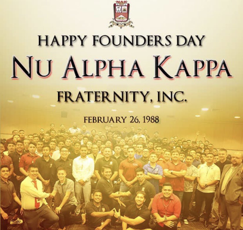 SIGMANAK's tweet photo. The vision of 11 men was born in โ88.. On this day 31 years ago, a fraternity like no other was started by 11 educated men whom had different ways of thinking but shared one common goal. Today we celebrate 31 years of Academic excellence, Brotherhood, and Culture. #NAKMENLEAD https://t.co/tr8gT6Mjml