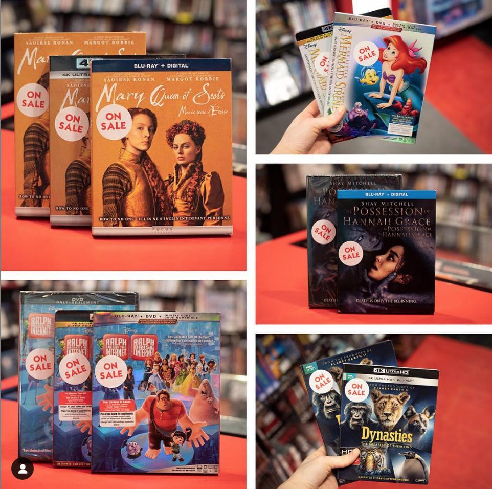 Here's what's new at <a href="/cinema1store/">Cinema 1</a> this week! Which ones will you be adding to your collection? #movienight #BurlON