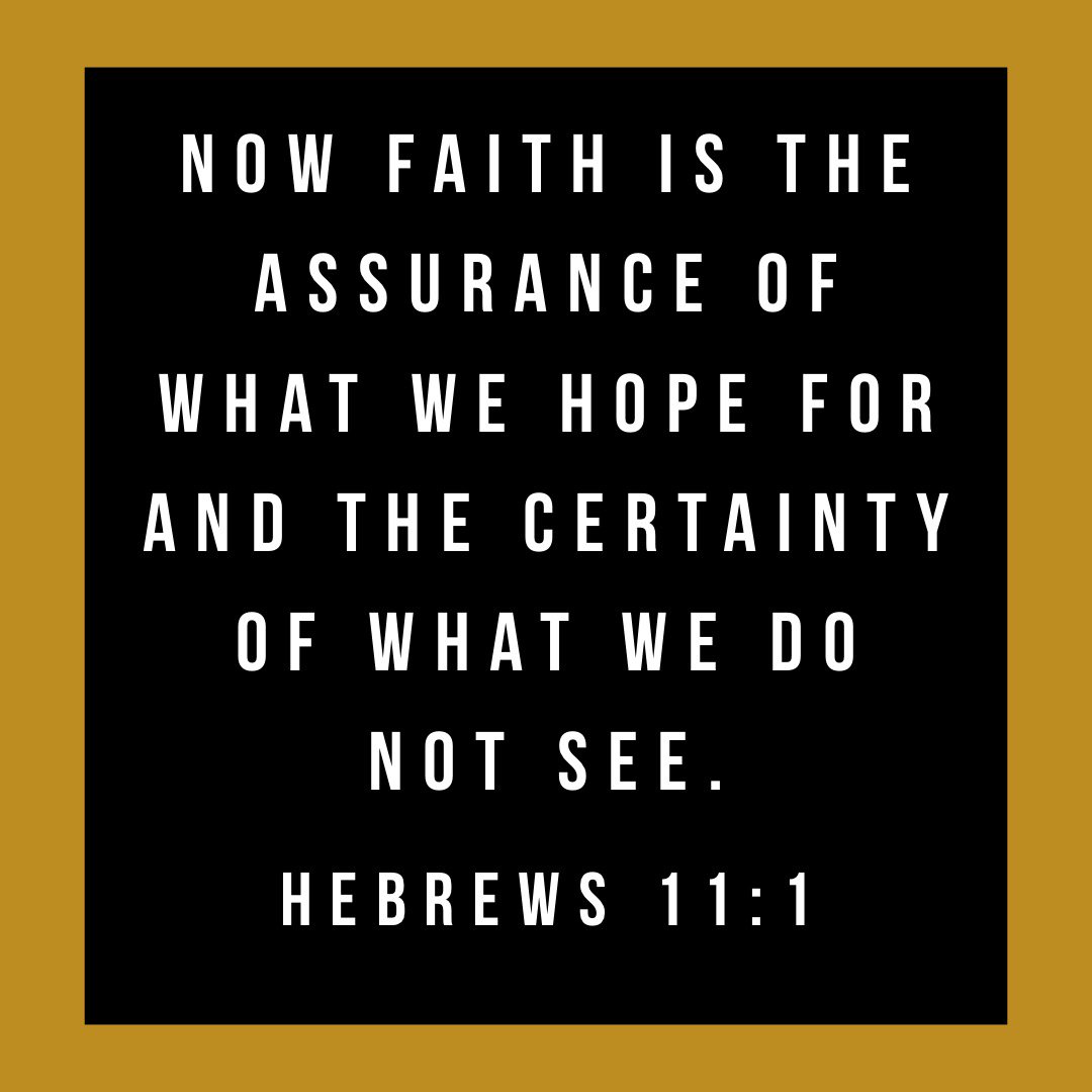 Now faith is the assurance of what we hope for and the certainty of what we do not see.
Hebrews 11:1
•
biblehub.com/hebrews/11-1.h…