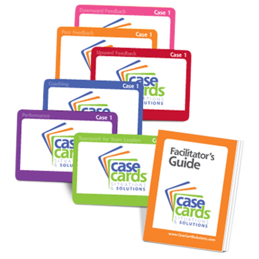 TOOLS OF THE MONTH: CaseCard Situations &amp; Solutions Decks - Simulate reality . . . safely. Topics include giving Feedback, Performance Management, Human Resources and Team Leadership. #collaboration #corporatecommunication #feedbackthatworks ow.ly/361s50kPOFI
