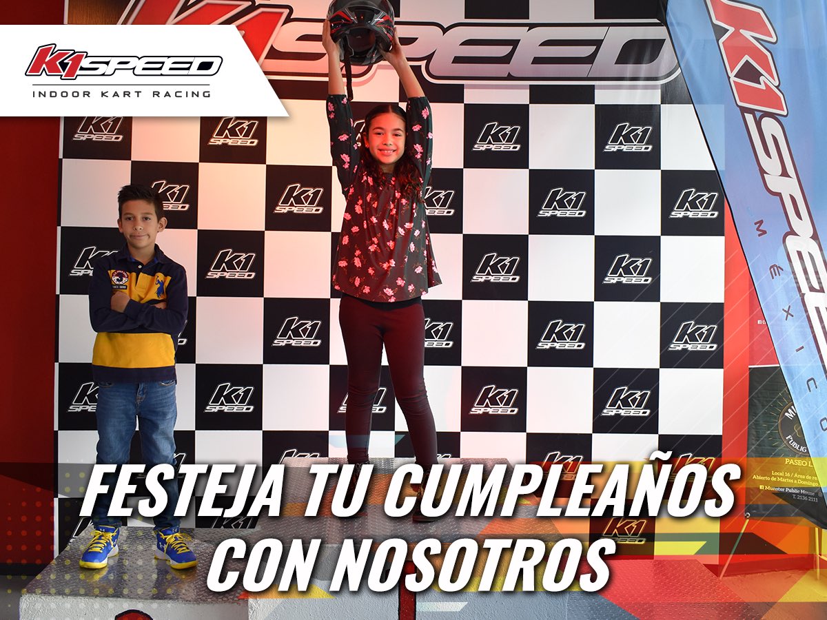 k1speedmx's tweet photo. En K1 Speed tenemos todo para que pases un cumpleaños lleno de adrenalina y diversión 🤩😎🎂. ¡Pregunta por los paquetes! https://t.co/4Nq0ewPnI4