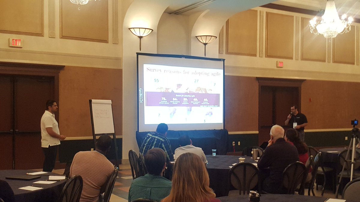 Alejandro Vega and <a href="/Ivanfont1971/">ivan</a> on Supercharging Scrum with Kanban. #LeanAgileUs19