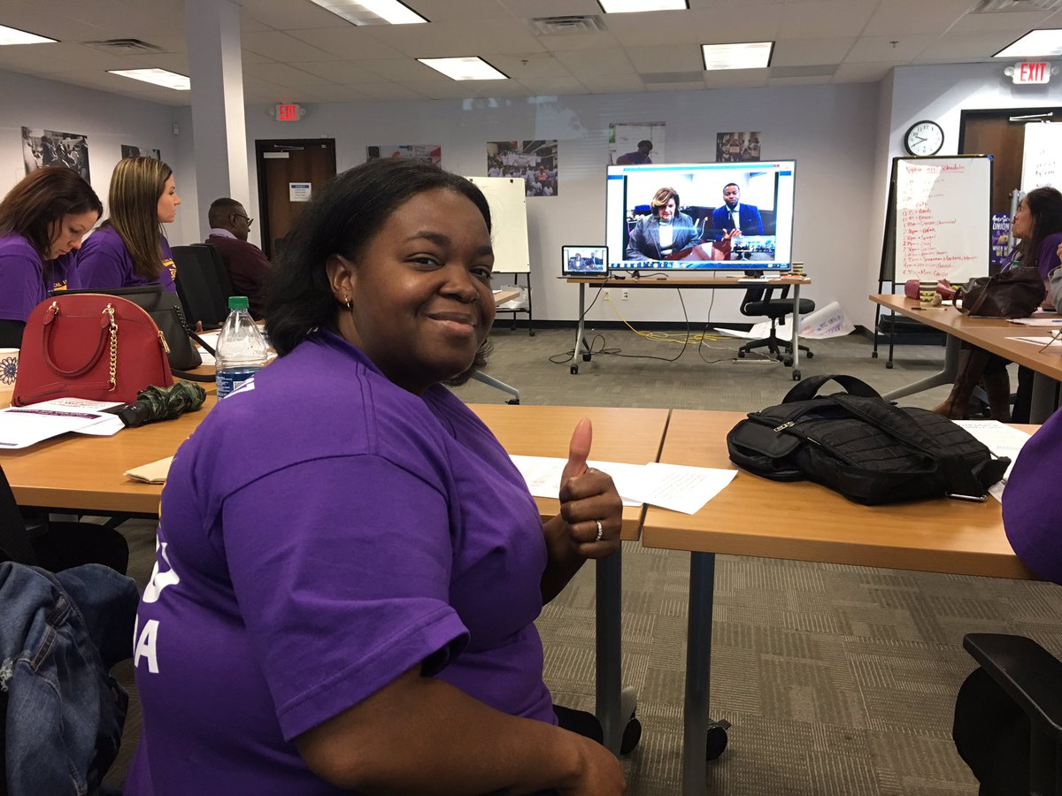 SEIU1107's tweet photo. It’s Nurses Lobby Day! 💜☑️
Our members spoke with @WillMcCurdyII  &amp; @ConnieMunkAD04 via Facebook as well as other Nevada officials #Nvleg https://t.co/WCP6keJitG