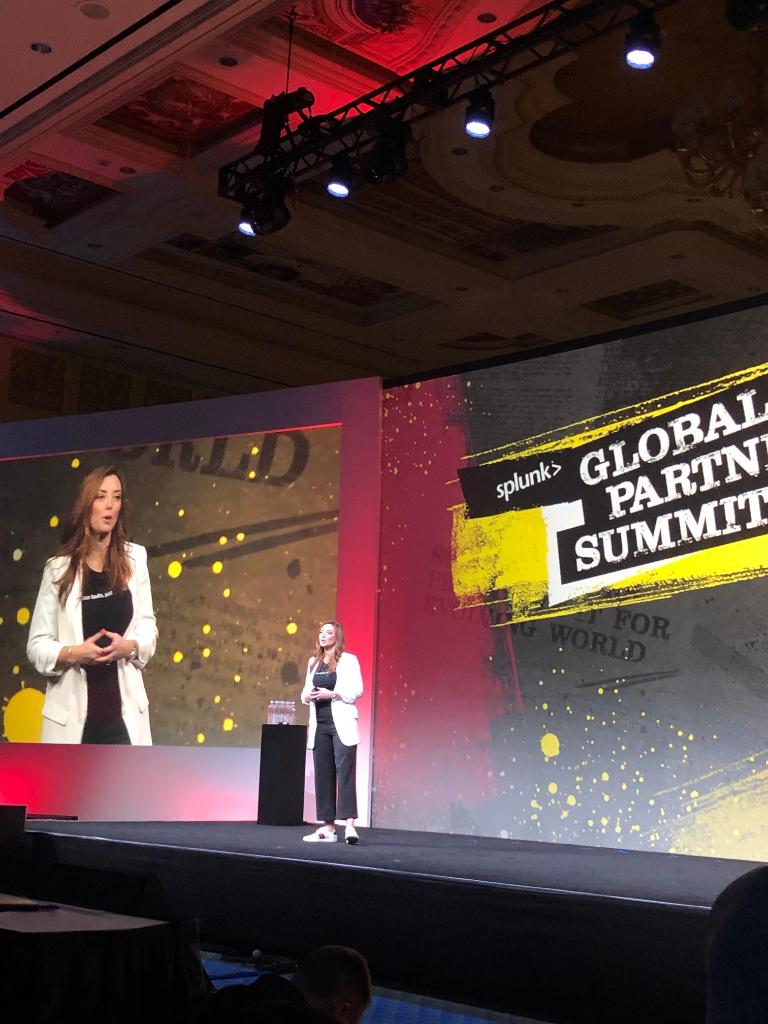 SplunkPartners's tweet image. Our #SplunkGPS keynote is underway with Brooke Cunningham (@Channel_Chick) welcoming our partners. #SplunkPartners