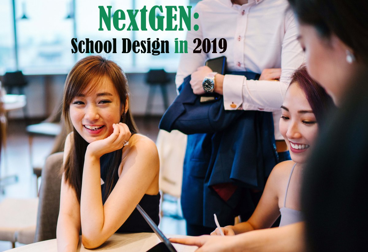 Lionakis's tweet photo. Happening today at 2:30 pm: NextGEN Design in our Schools, who wants it and how to USE it for the benefit of teachers and students. Moderated by Laura Knauss in room 309/310 @SacConvCenter for the CASH Conference. Stop by Booth #632 #CASH2019 #k12 #NextGEN https://t.co/F92T9mqNyb