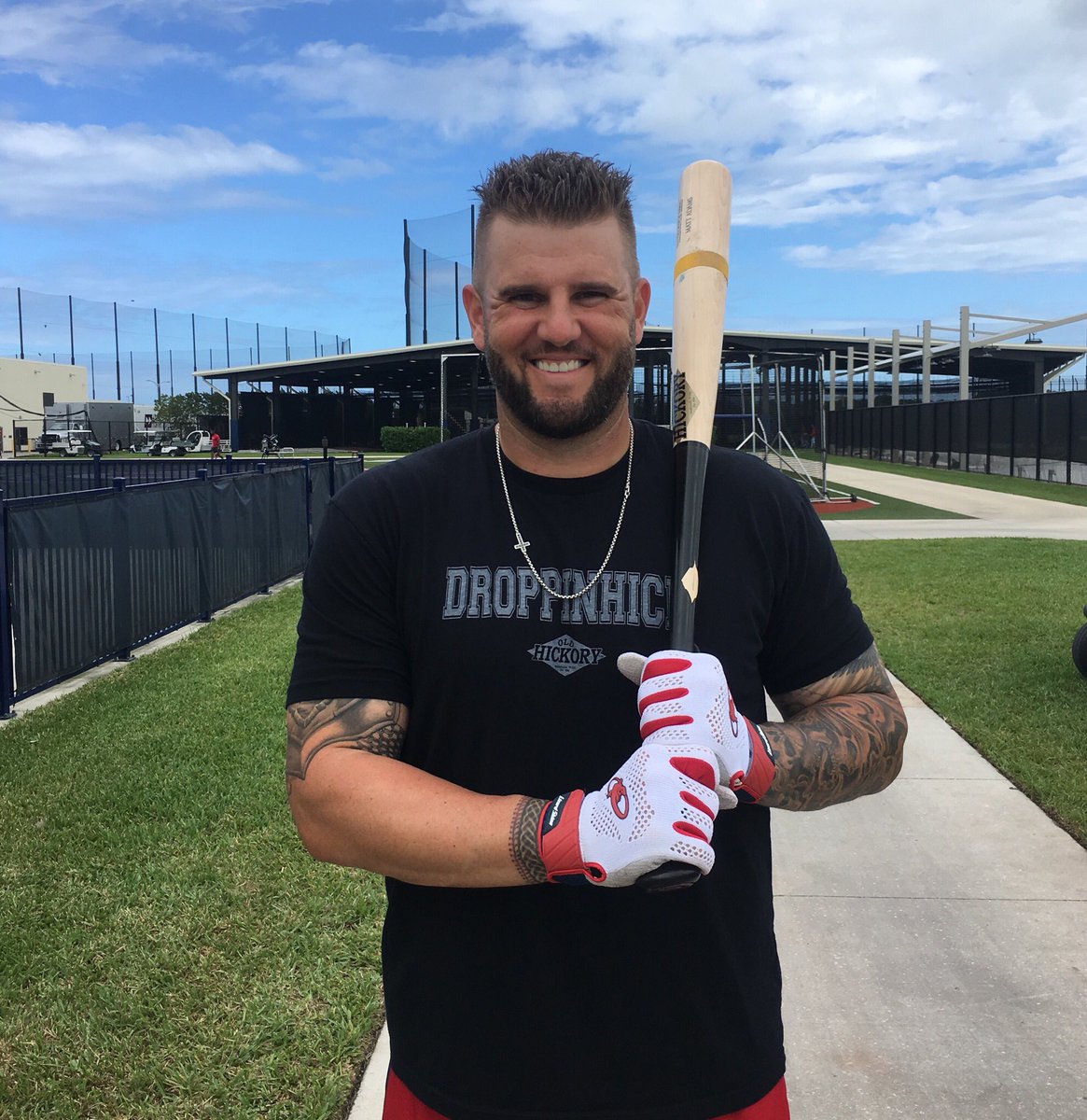 ProXRbat's tweet photo. Big power for real, big heart for real, big smile for real, @BigCityForReal #DROPPINHICK for real. Big thanks for real! @OldHickoryBats #ProXRbat #SpringTraining #Nationals https://t.co/7HVoRT3OkE