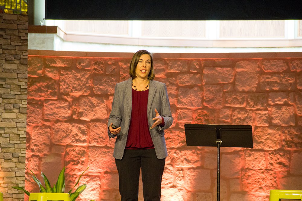 BarnaGroup's tweet photo. The world is shaping the next generation in a way that may not be aligned with the way that we would hope, so faith formation is happening more in the home. - @brookehempell #householdsoffaith https://t.co/hkLo57gfHJ
