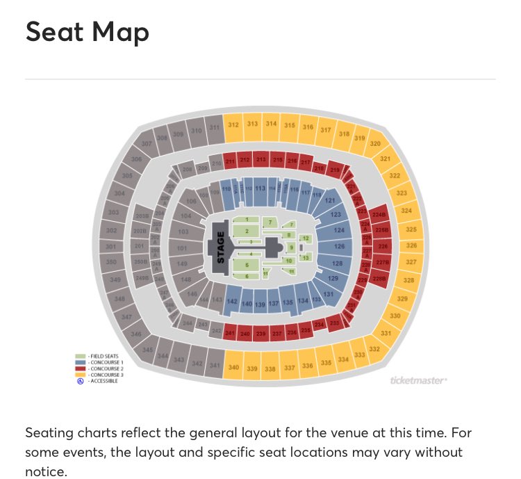 United Center Chicago Seating Chart Bts